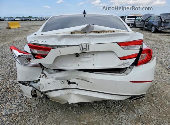 1HGCV2F30MA015109 2021 HONDA ACCORD White Vista trasera