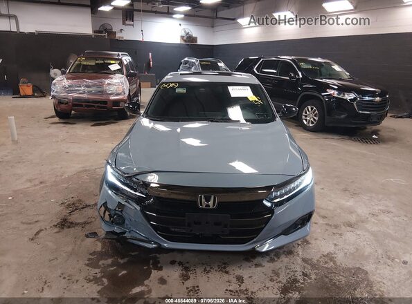 1HGCV2F30MA029642 2021 HONDA ACCORD Gray ხელსაწყოთა პანელის ხედი