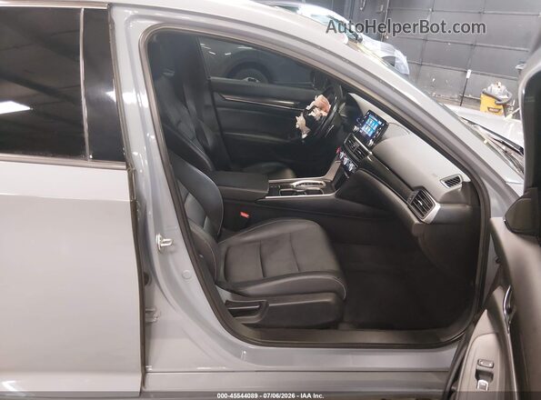 1HGCV2F30MA029642 2021 HONDA ACCORD Gray წინა სალონის ხედი