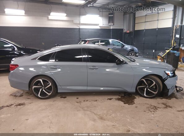 1HGCV2F30MA029642 2021 HONDA ACCORD Gray უკანა სალონის ხედი