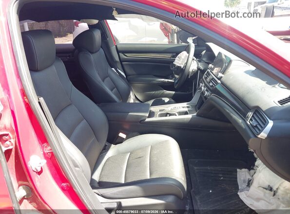 1HGCV2F30NA004211 2022 HONDA ACCORD Red Front interior view
