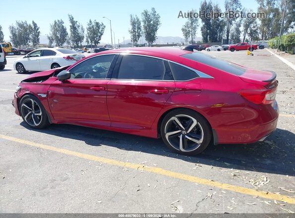 1HGCV2F30NA004211 2022 HONDA ACCORD Red 