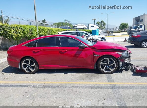 1HGCV2F30NA004211 2022 HONDA ACCORD Red 360 interior view