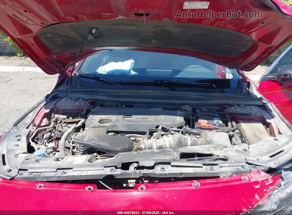 1HGCV2F30NA004211 2022 HONDA ACCORD Red Rear view