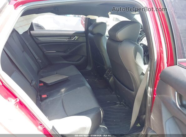 1HGCV2F30NA004211 2022 HONDA ACCORD Red VIN sticker view