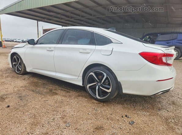 1HGCV2F30NA016164 2022 HONDA ACCORD White Rear left