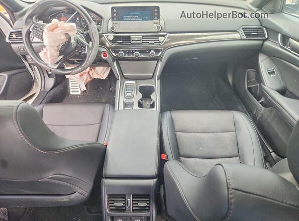 1HGCV2F30NA016164 2022 HONDA ACCORD White Dashboard view