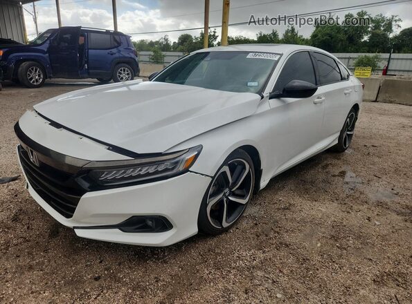 1HGCV2F30NA016164 2022 HONDA ACCORD White 