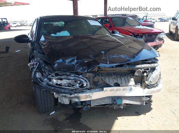 1HGCV2F31KA003564 2019 HONDA ACCORD Black Front view