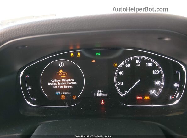 1HGCV2F31KA026892 2019 HONDA ACCORD White Vista de los asientos traseros