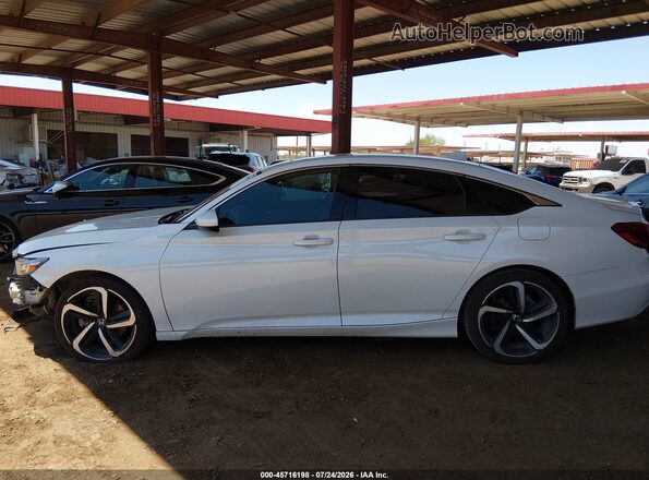 1HGCV2F31KA026892 2019 HONDA ACCORD White 