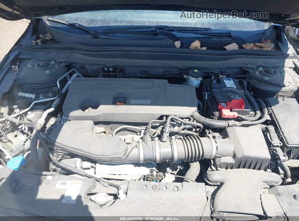 1HGCV2F31LA007292 2020 HONDA ACCORD Black Widok z tyłu