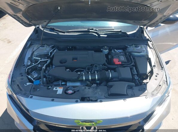 1HGCV2F31MA019587 2021 HONDA ACCORD Silver Rear view