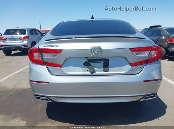 1HGCV2F31MA019587 2021 HONDA ACCORD Silver 