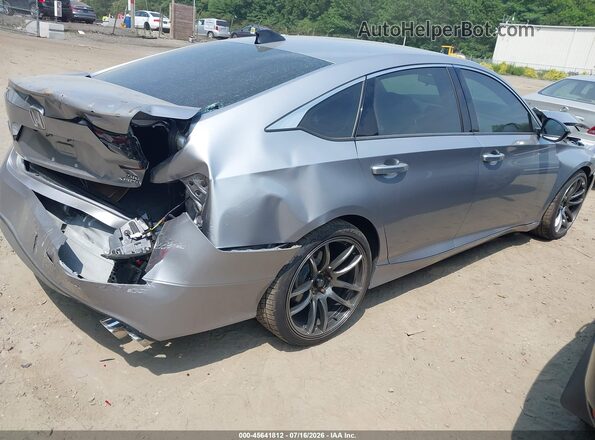 1HGCV2F31MA027396 2021 HONDA ACCORD Silver უკანა მარჯვენა