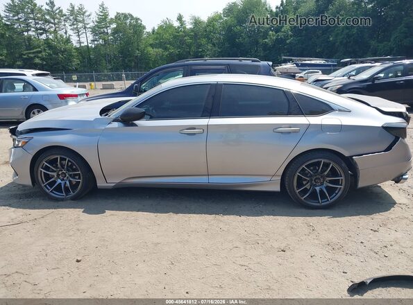 1HGCV2F31MA027396 2021 HONDA ACCORD Silver 