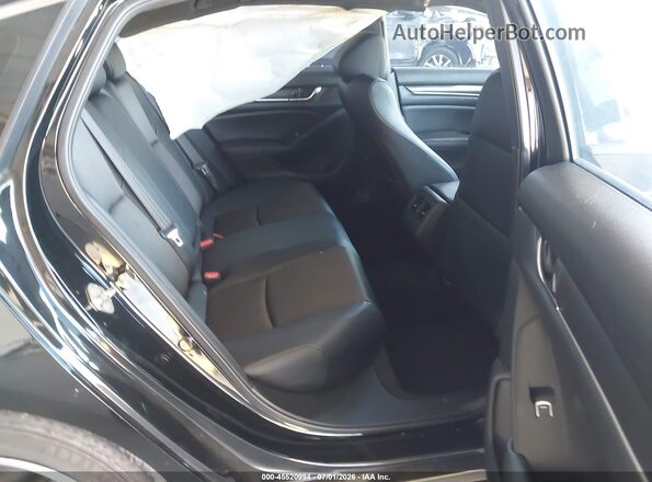 1HGCV2F32KA005968 2019 HONDA ACCORD Black Вид наклейки з VIN-кодом