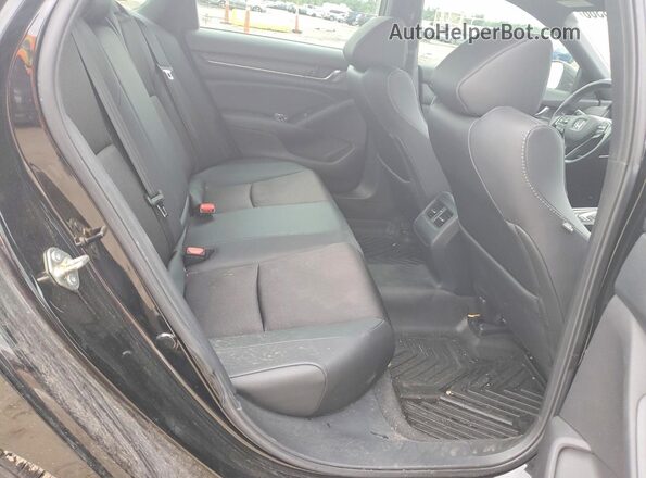 1HGCV2F32LA001579 2020 HONDA ACCORD Black Vista de los asientos traseros