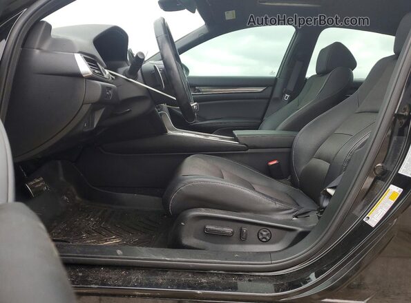1HGCV2F32LA001579 2020 HONDA ACCORD Black Vista interior delantera