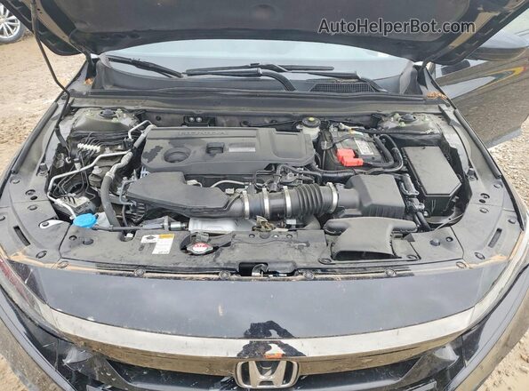 1HGCV2F32LA001579 2020 HONDA ACCORD Black Vista interior trasera
