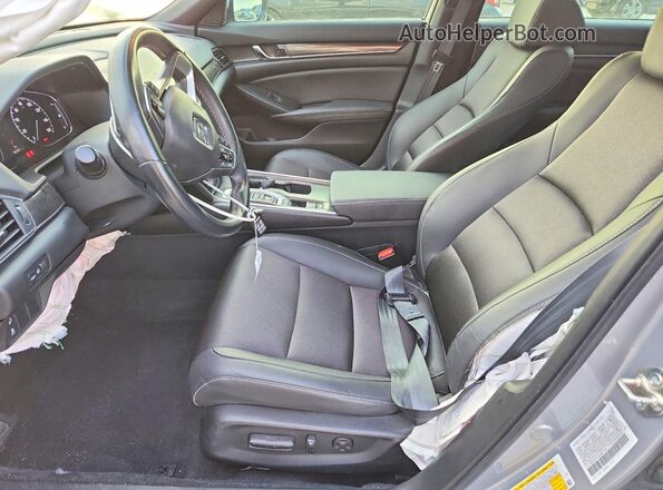 1HGCV2F32LA001744 2020 HONDA ACCORD Silver Vista interior delantera