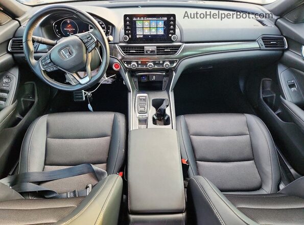 1HGCV2F32LA001744 2020 HONDA ACCORD Silver Vista del salpicadero
