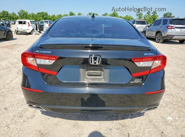 1HGCV2F32LA015501 2020 HONDA ACCORD Черный Вид сзади