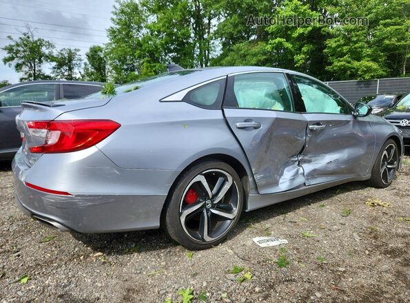 1HGCV2F32MA016133 2021 HONDA ACCORD Silver Tył prawy