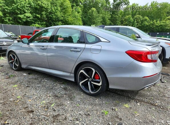 1HGCV2F32MA016133 2021 HONDA ACCORD Silver Tył lewy