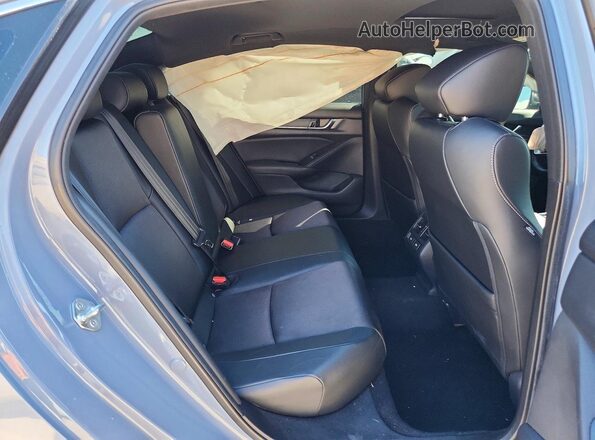 1HGCV2F32NA025450 2022 HONDA ACCORD Gray Rear seats view
