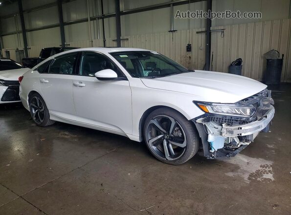 1HGCV2F33LA013739 2020 HONDA ACCORD White Front right