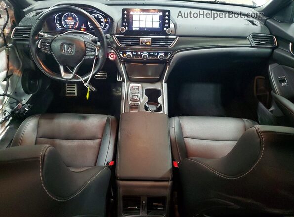 1HGCV2F33LA013739 2020 HONDA ACCORD White Dashboard view