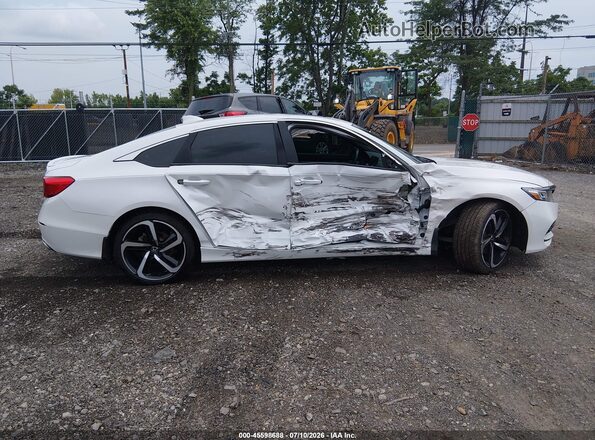 1HGCV2F33LA013868 2020 HONDA ACCORD White Widok wnętrza 360 stopni