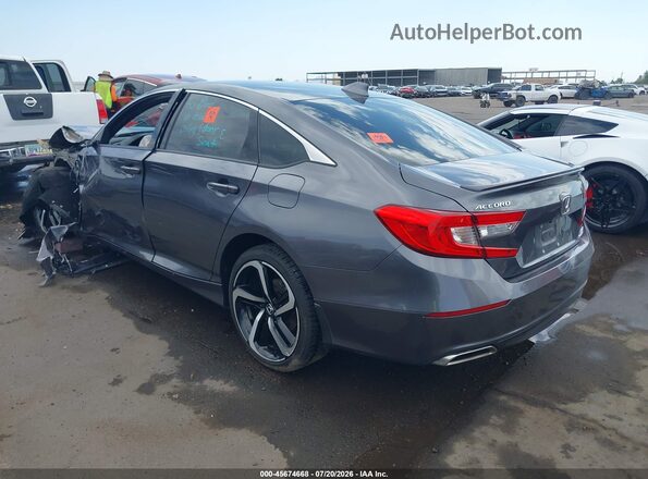 1HGCV2F33LA020996 2020 HONDA ACCORD Серый Задняя левая четверть