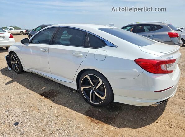 1HGCV2F33LA028323 2020 HONDA ACCORD White Trasero izquierdo