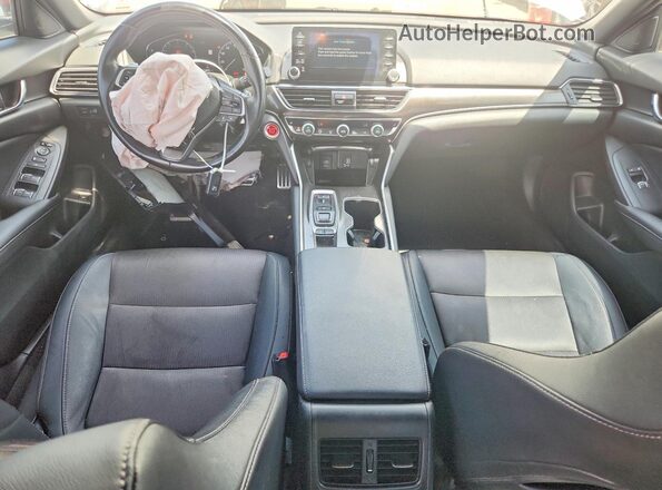 1HGCV2F33LA028323 2020 HONDA ACCORD White Vista del salpicadero