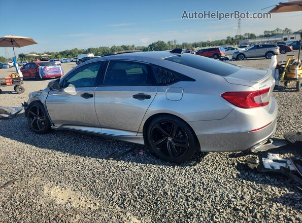 1HGCV2F33LA029651 2020 HONDA ACCORD Gray Հետևի ձախ