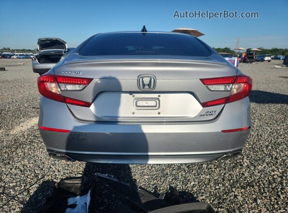1HGCV2F33LA029651 2020 HONDA ACCORD Gray Հետևի տեսք