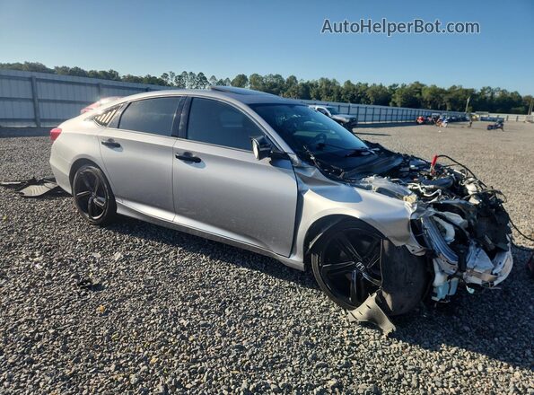 1HGCV2F33LA029651 2020 HONDA ACCORD Gray Առջևի աջ