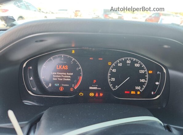 1HGCV2F33LA029651 2020 HONDA ACCORD Gray Սարքավորումների վահանակի տեսք