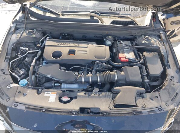 1HGCV2F33NA017776 2022 HONDA ACCORD Черный Вид сзади
