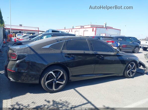 1HGCV2F33NA017776 2022 HONDA ACCORD Черный Панорамный вид салона 360°