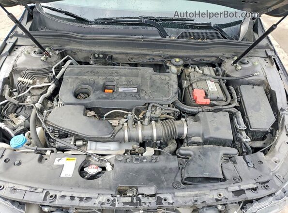 1HGCV2F34KA002389 2019 HONDA ACCORD Charcoal Widok wnętrza z tyłu