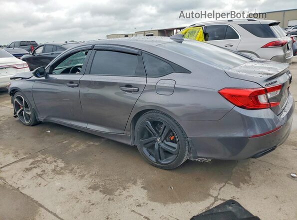 1HGCV2F34KA002389 2019 HONDA ACCORD Charcoal Tył lewy