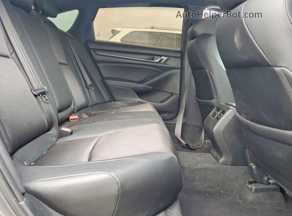1HGCV2F34KA002389 2019 HONDA ACCORD Charcoal Widok tylnych siedzeń