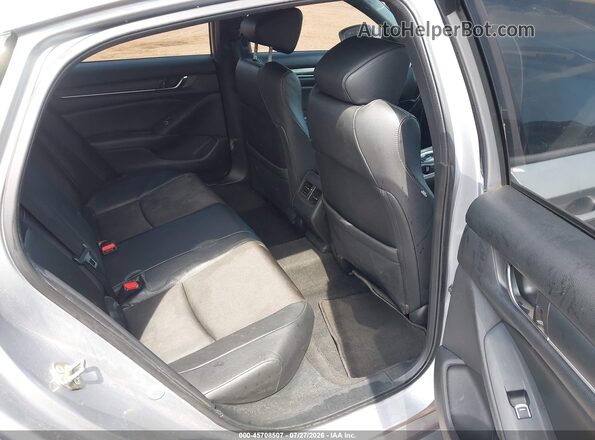 1HGCV2F34KA010959 2019 HONDA ACCORD Gray VIN կոդի պիտակի տեսք