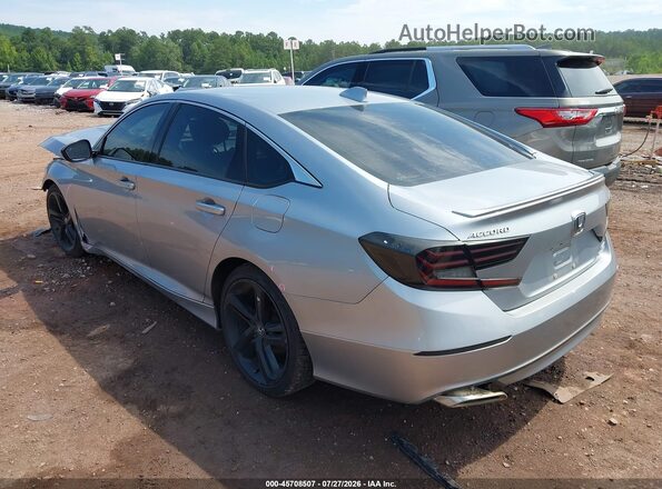 1HGCV2F34KA010959 2019 HONDA ACCORD Gray Հետևի ձախ