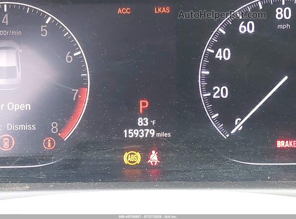 1HGCV2F34KA010959 2019 HONDA ACCORD Gray 