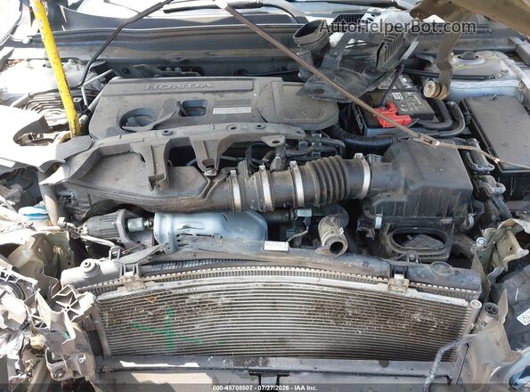 1HGCV2F34KA010959 2019 HONDA ACCORD Gray Հետևի տեսք