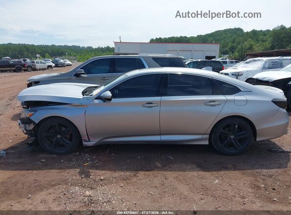 1HGCV2F34KA010959 2019 HONDA ACCORD Gray 